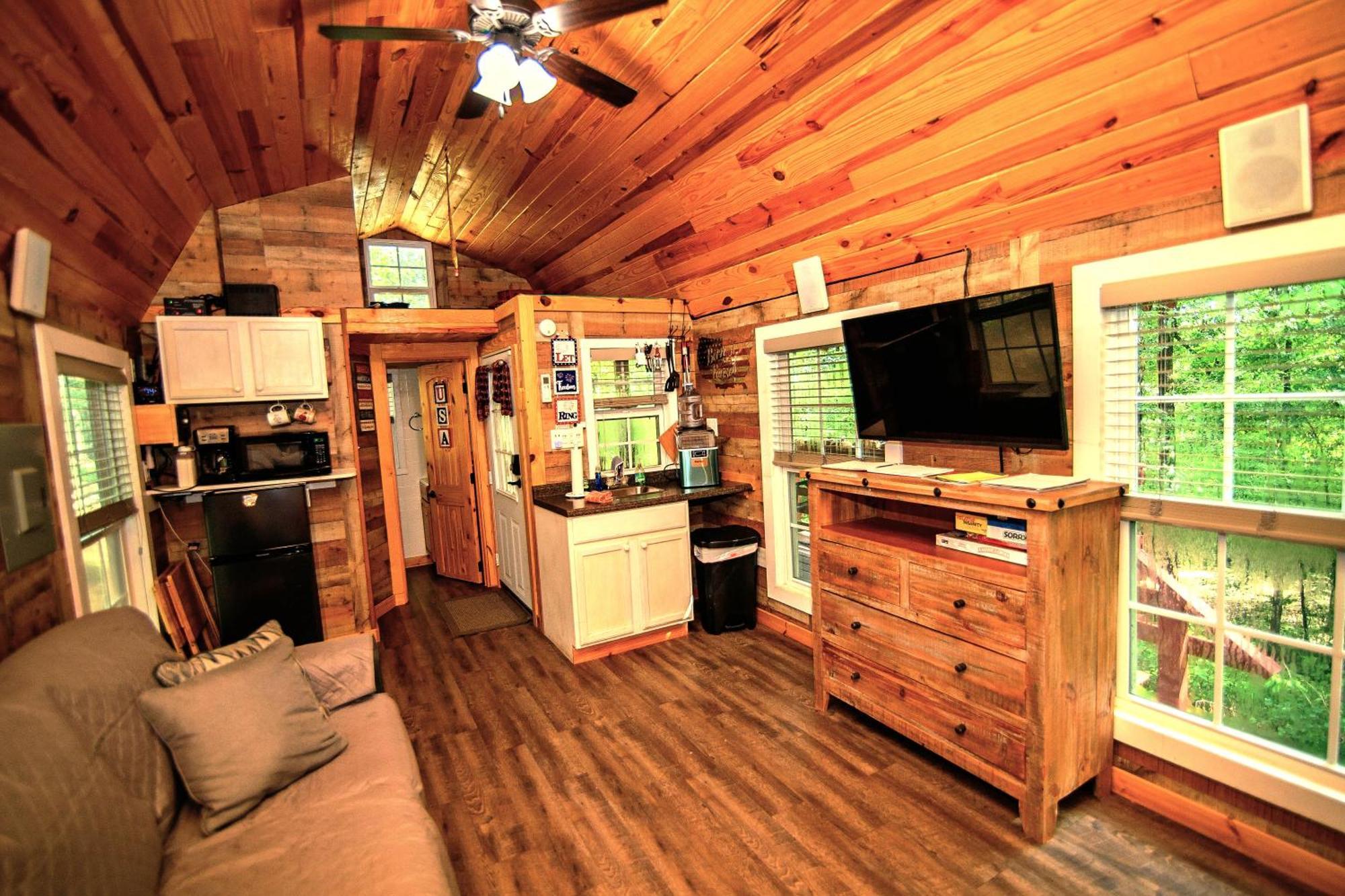 The Americana - Parker Creek Bend Cabins Murfreesboro Kültér fotó