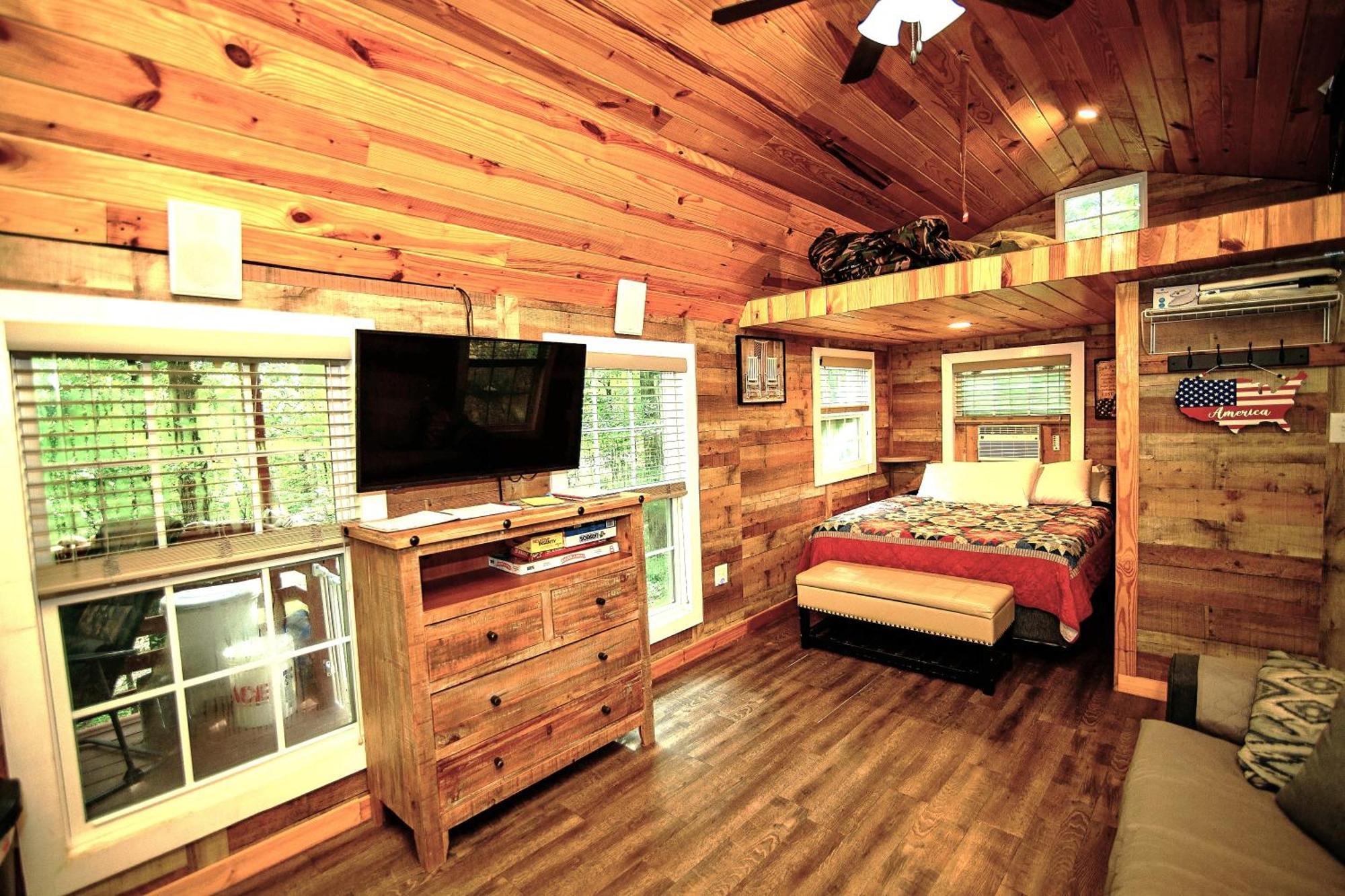 The Americana - Parker Creek Bend Cabins Murfreesboro Kültér fotó