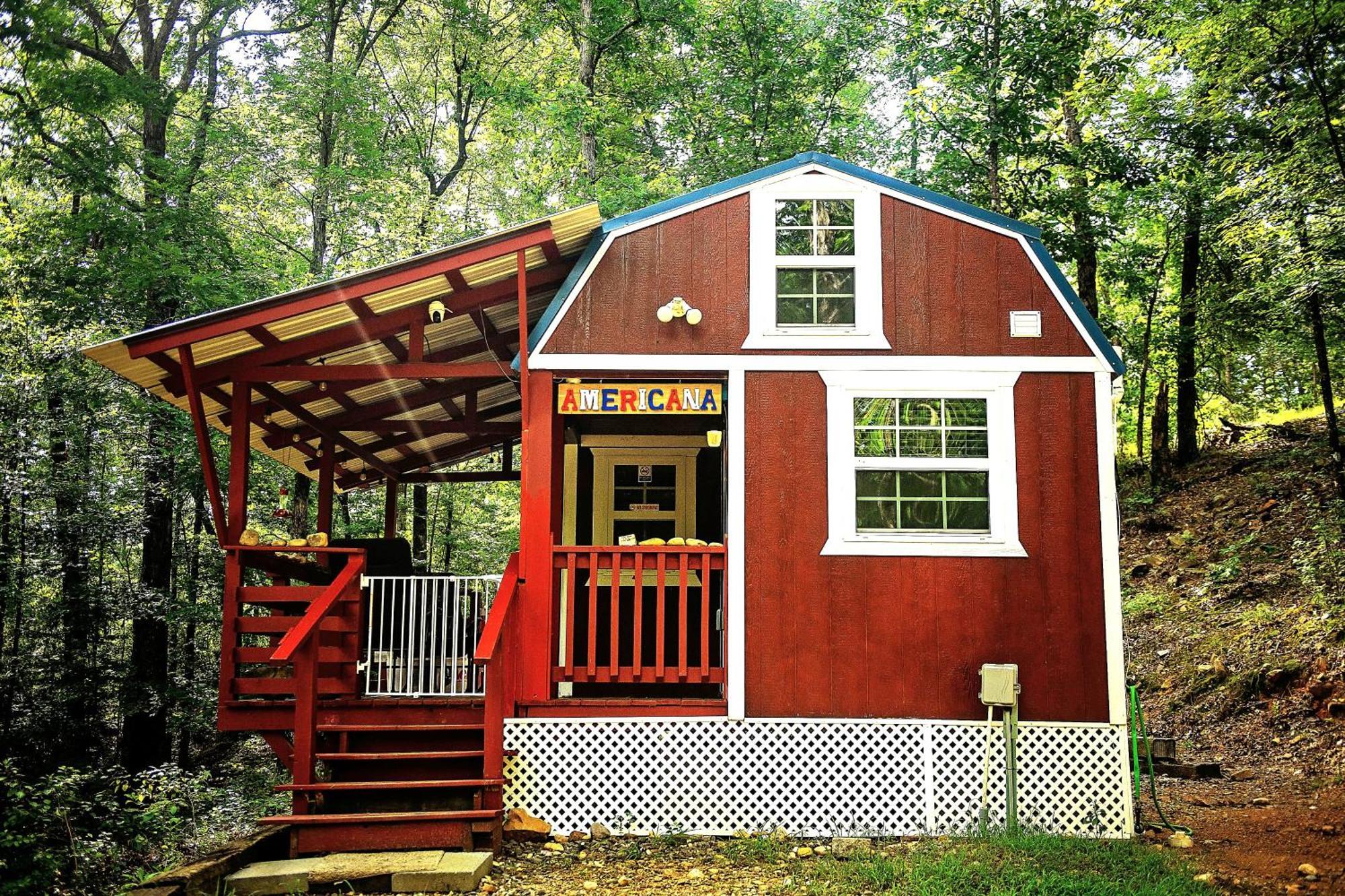 The Americana - Parker Creek Bend Cabins Murfreesboro Kültér fotó