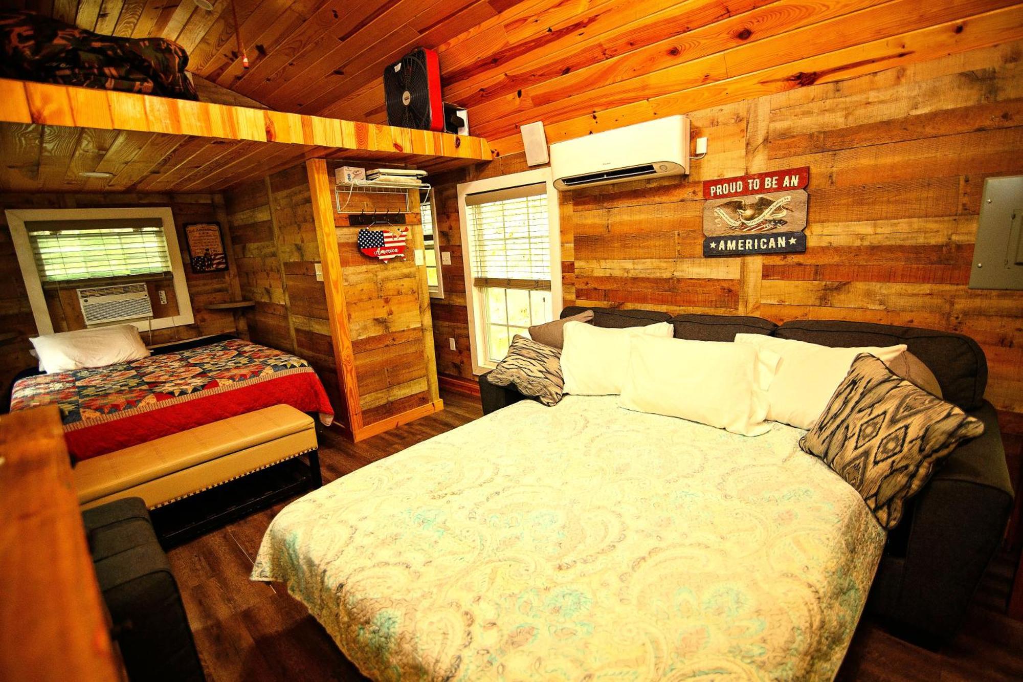 The Americana - Parker Creek Bend Cabins Murfreesboro Kültér fotó