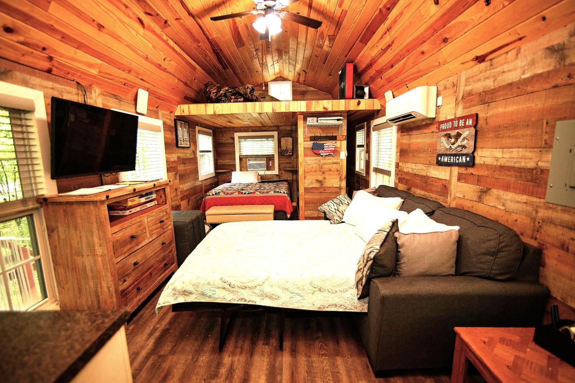The Americana - Parker Creek Bend Cabins Murfreesboro Kültér fotó