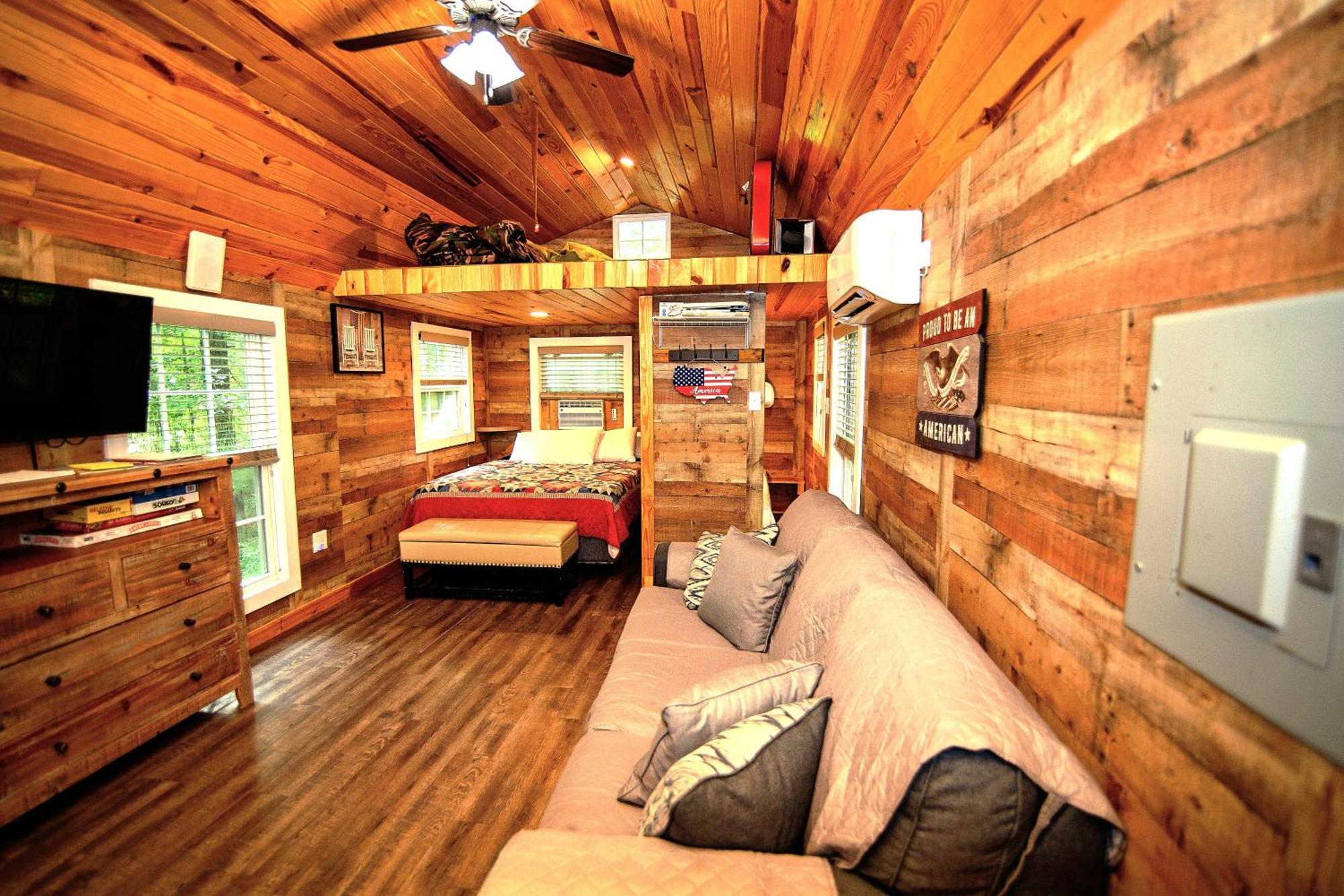 The Americana - Parker Creek Bend Cabins Murfreesboro Kültér fotó