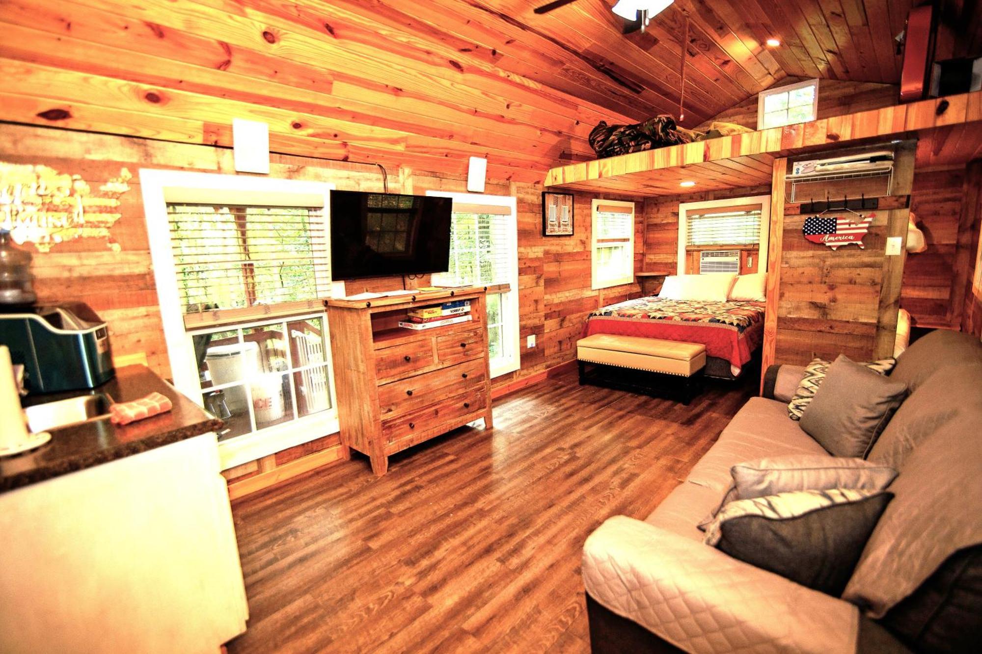 The Americana - Parker Creek Bend Cabins Murfreesboro Kültér fotó